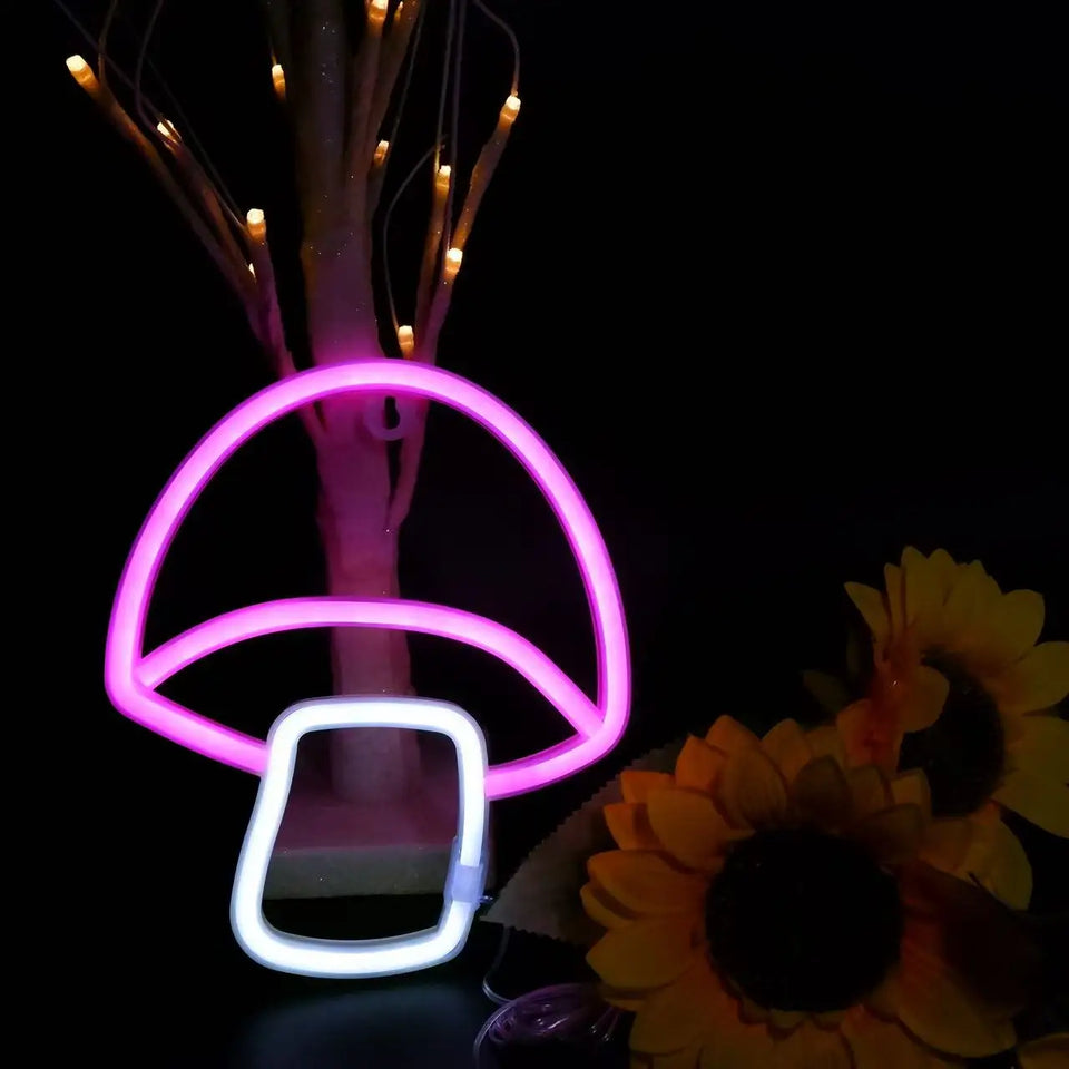 decorative led signs USB/battery