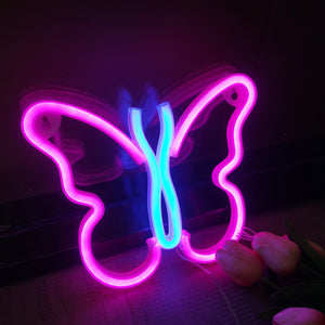 decorative led signs USB/battery