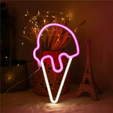 decorative led signs USB/battery