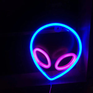 decorative led signs USB/battery
