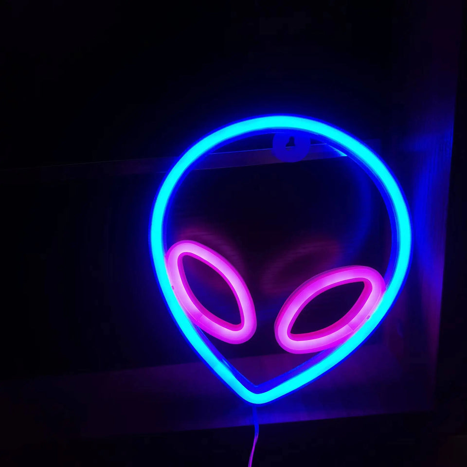 decorative led signs USB/battery