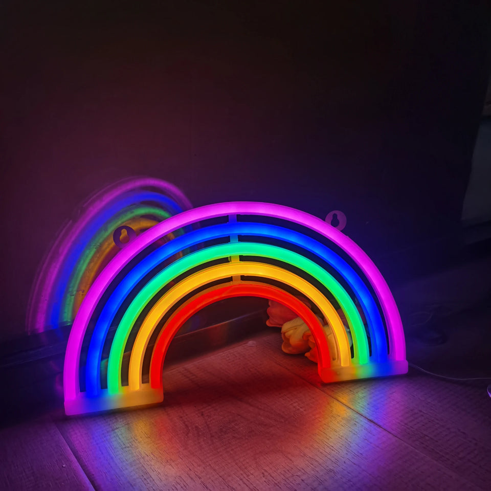 decorative led signs USB/battery