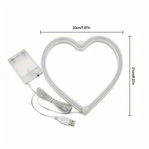 decorative led signs USB/battery