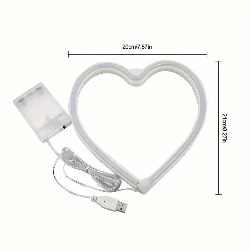 decorative led signs USB/battery