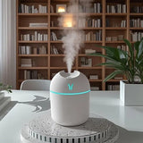 1pc Compact Portable Humidifier for Fine Moisture – Professional Quality Essential Oil Diffuser for Home and Travel
