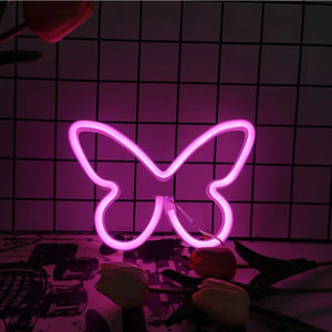 decorative led signs USB/battery