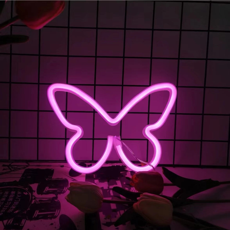 decorative led signs USB/battery
