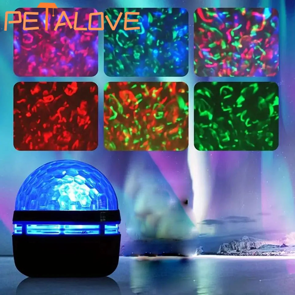 Northern Lights Starry Sky Projector LED Night Light with Remote Control USB A variety of styles for Home Bedroom Party Decor