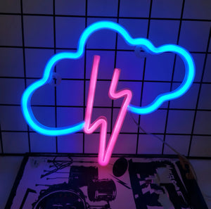 decorative led signs USB/battery